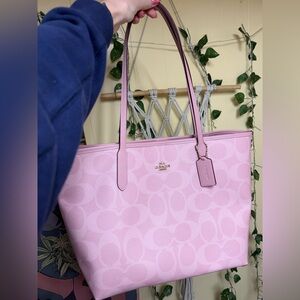 Coach Powder Pink Tote Bag